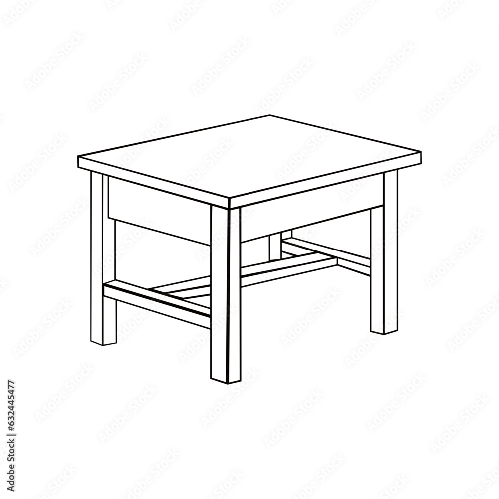 Home Furniture Line Icons. Home Furniture Line Icons.