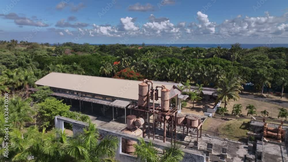 Place Du Moulin At Bel Ombre, Mauritius, Aerial View Place Du Moulin At Bel Ombre, Mauritius, Aerial View