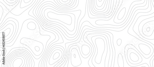 Panorama view gradient multicolor wave curve lines banner background design. Vector illustration. wave Line topography map contour background .Abstract Topographic map background with wave line.