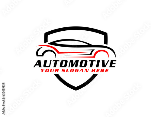 otomotive logo vector concept illustration