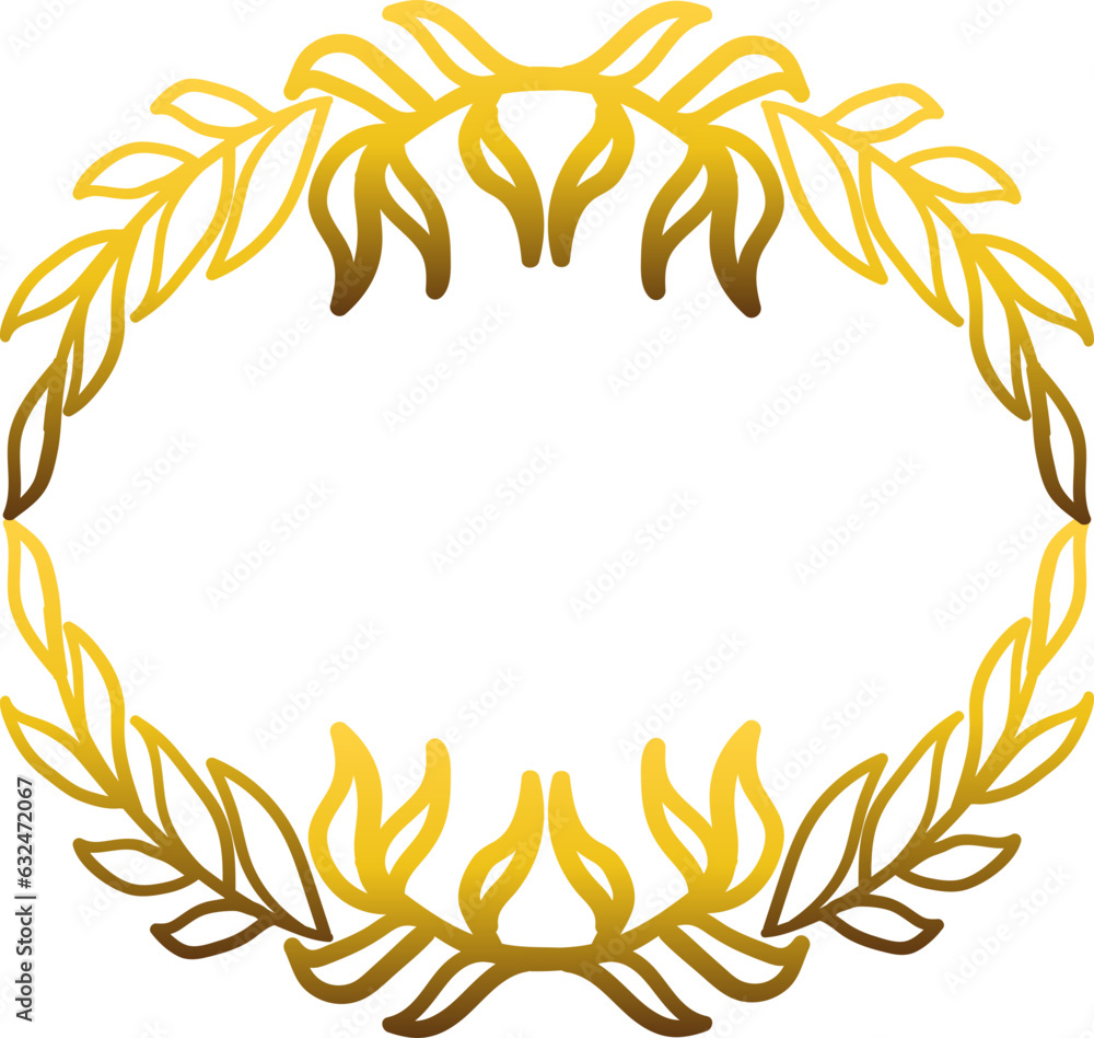 luxury gold floral ornament luxury gold floral ornament