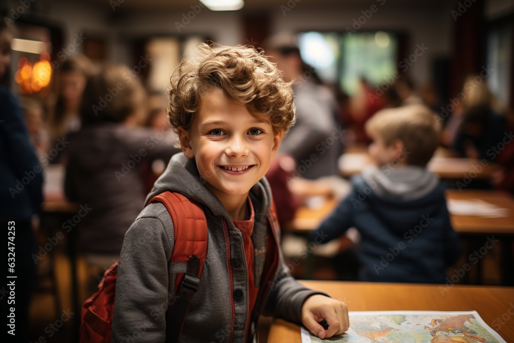 Boy Holding Crayon. Creative Learning and Playful Exploration. Vibrant School Environment. Imaginative Expression in Education. Encouraging Creativity in Students. Generative Ai Boy Holding Crayon. Creative Learning and Playful Exploration. Vibrant School Environment. Imaginative Expression in Education. Encouraging Creativity in Students. Generative Ai