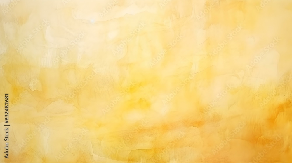 Close up of a light yellow Watercolor Texture. Artistic Background

