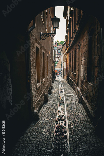 Beautiful Alleys of Ljubljana  Slovenia