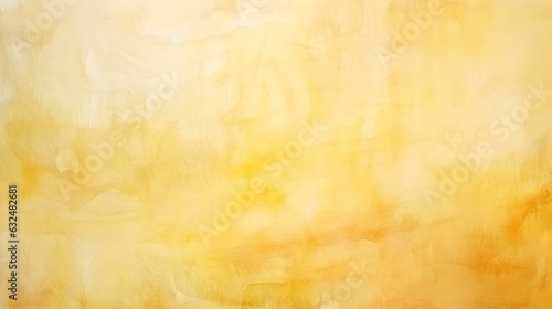 Close up of a light yellow Watercolor Texture. Artistic Background 