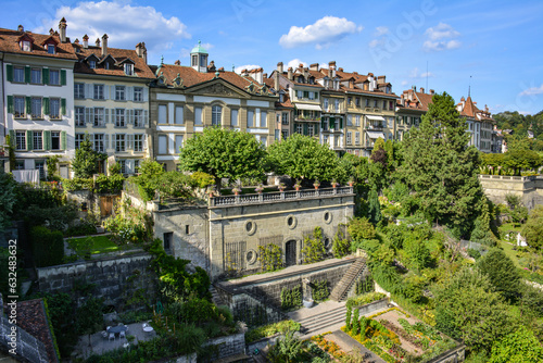 Picturesque Buildings of Bern on a Summer Day - Switzerland