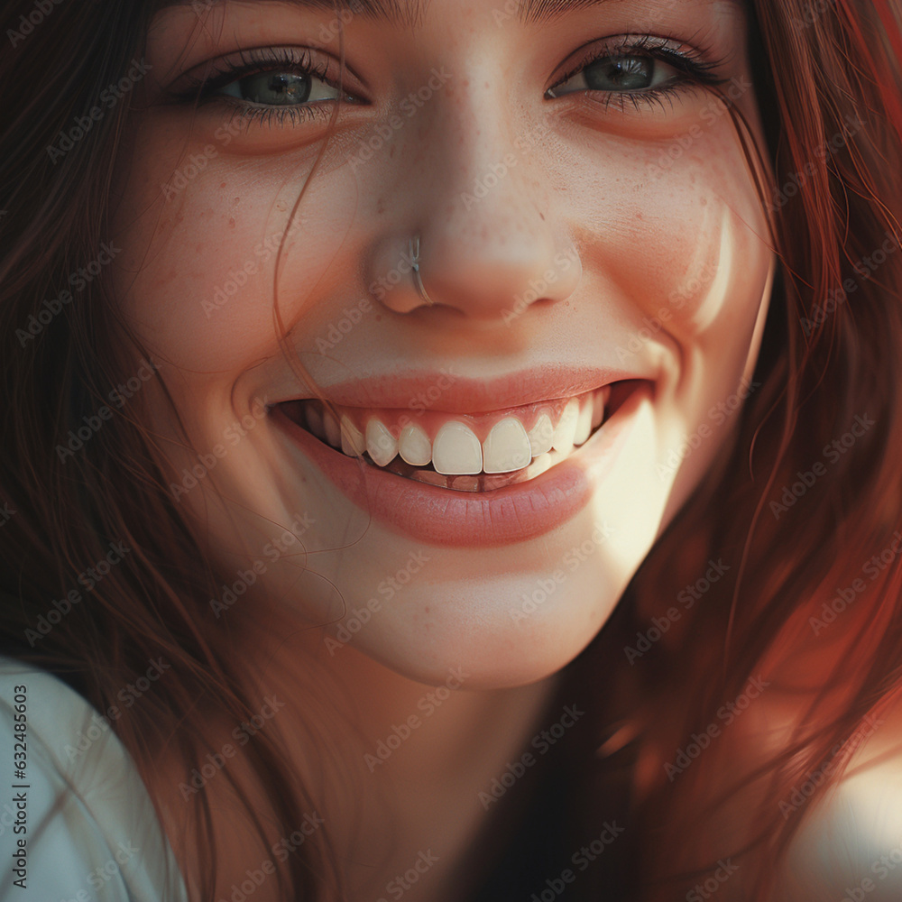 portrait of smile beautiful woman portrait of smile beautiful woman