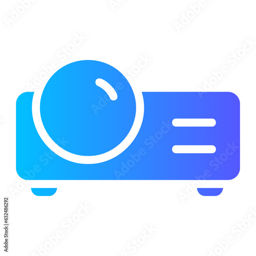 projector gradient icon