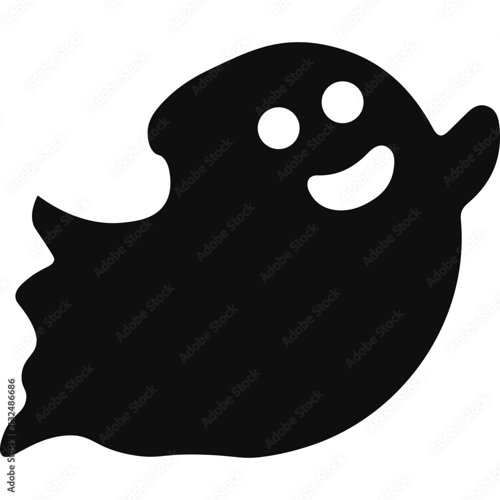 Halloween Ghost Silhoutte Halloween Ghost Silhoutte