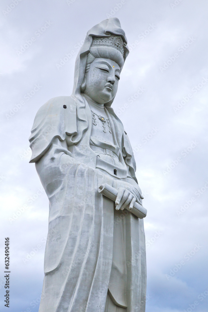 Takasaki Kannon is a huge statue of Kannon at Jigen-in temple of Takasaki city in Gunma prefecture. It was built in 1936 by the donation of a businessman.
