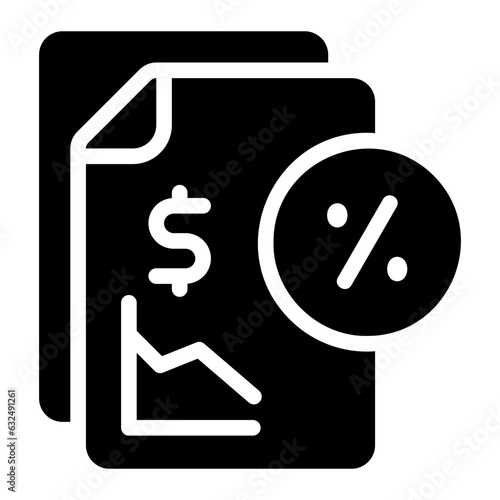 decrease glyph icon