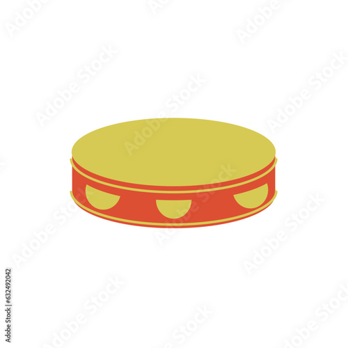 楽器のイラスト　タンバリン