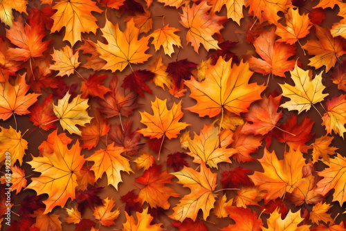 Autumn background generative AI