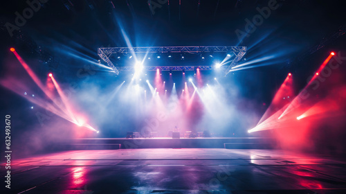 Concert Stage Scenery With ...