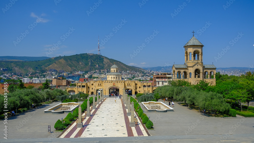 The Holy Trinity Cathedral of Tbilisi: A Stunning Example of Georgian Orthodox Church Architecture, Divine Splendor 