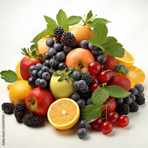 All kinds of sweet and fresh fruit