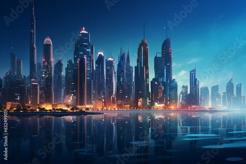 Dubai city  Generative Ai