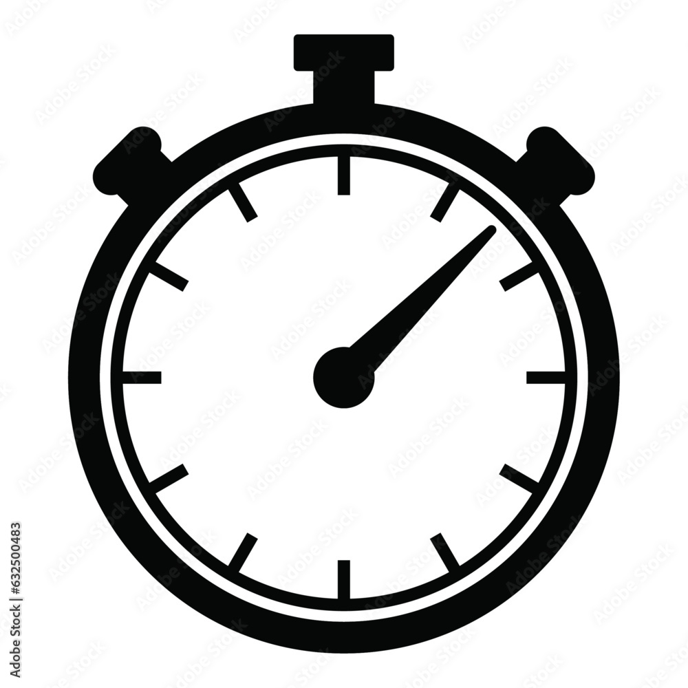 Stopwatch clock timer icons set isolated on transparent backgorund. Countdown pictogram collection. Stopwatch clock timer icons set isolated on transparent backgorund. Countdown pictogram collection.