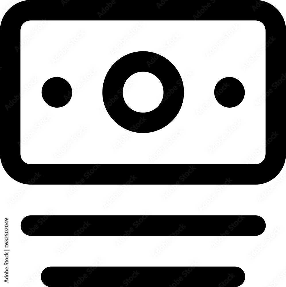 money icon illustration in outline style used for web, UI, banner, packaging and many other purposes money icon illustration in outline style used for web, UI, banner, packaging and many other purposes