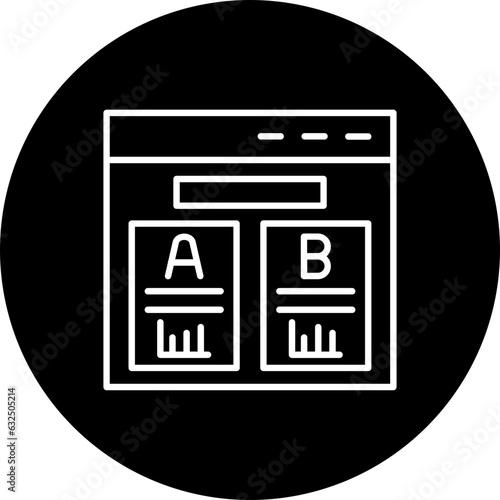 Ab testing Icon