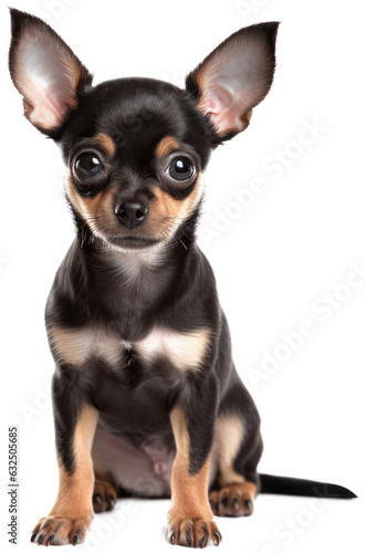 Chihuahua with transparent background. Generative AI 3