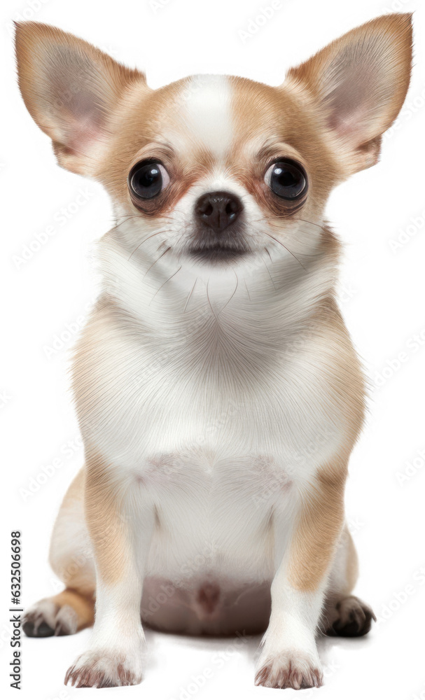 Chihuahua with transparent background. Generative AI 2