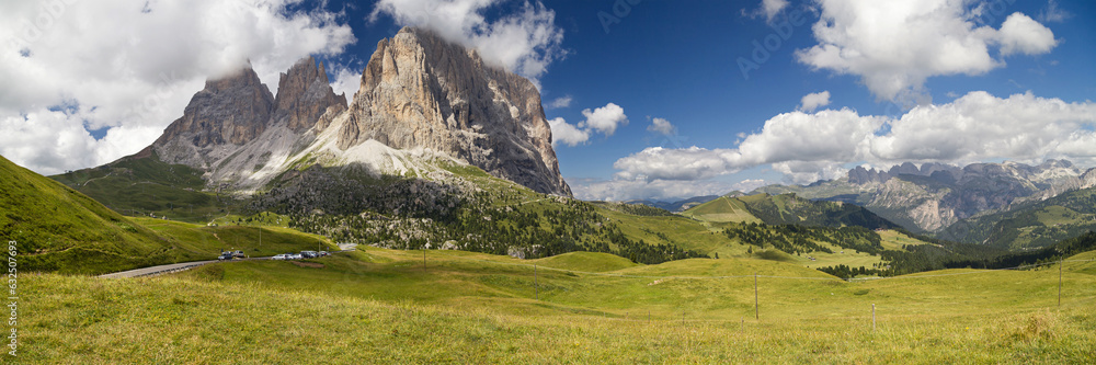 Panorama from Passo Sella
