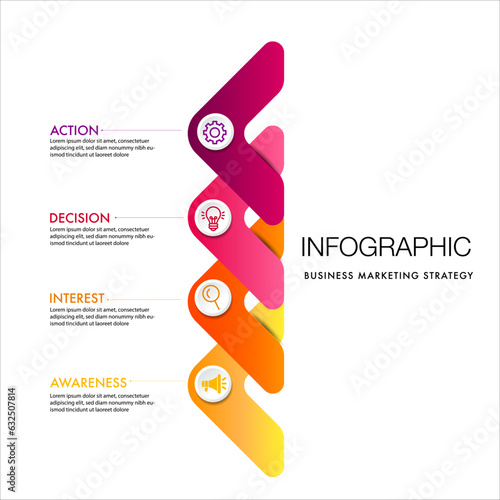  Infographic template 4 swot analysis for marketing can apply diagram framework vision, Modern step Timeline infographics design vector and presentation business