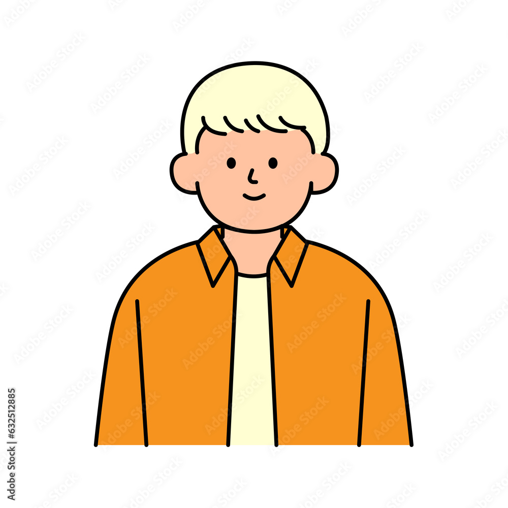 Male Avatars profile , office workers, hand-drawn icon style, character design, vector illustration. Male Avatars profile , office workers, hand-drawn icon style, character design, vector illustration.