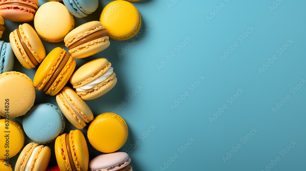 Macaroons. Ai generated. Macaroons. Ai generated.