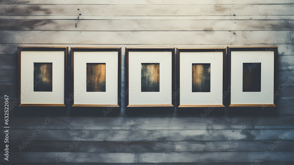 Frame of Identity: Identical Echoes on Wall Frame of Identity: Identical Echoes on Wall