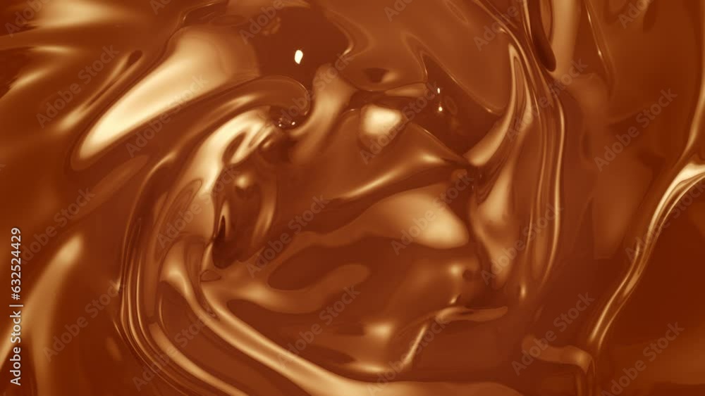 Super Slow Motion Shot of Swirling Fresh Caramel at 1000fps. Super Slow Motion Shot of Swirling Fresh Caramel at 1000fps.
