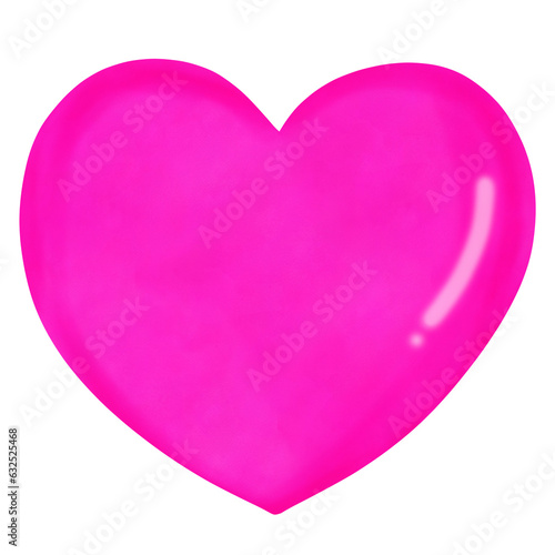 pink heart 