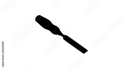 Wood Chisel silhouette