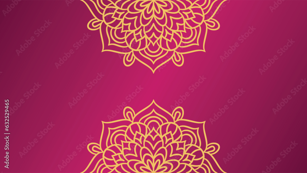 Mandala round ornament background template Mandala round ornament background template