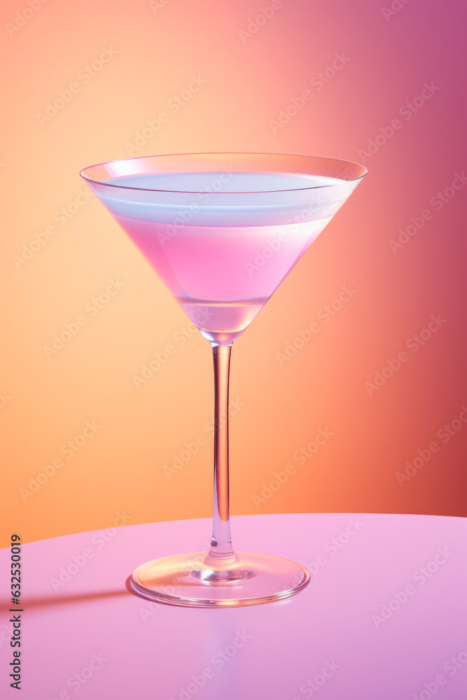 Refreshing Cold Pink Cosmopolitan Cocktail with Vodka and Cranberry Refreshing Cold Pink Cosmopolitan Cocktail with Vodka and Cranberry