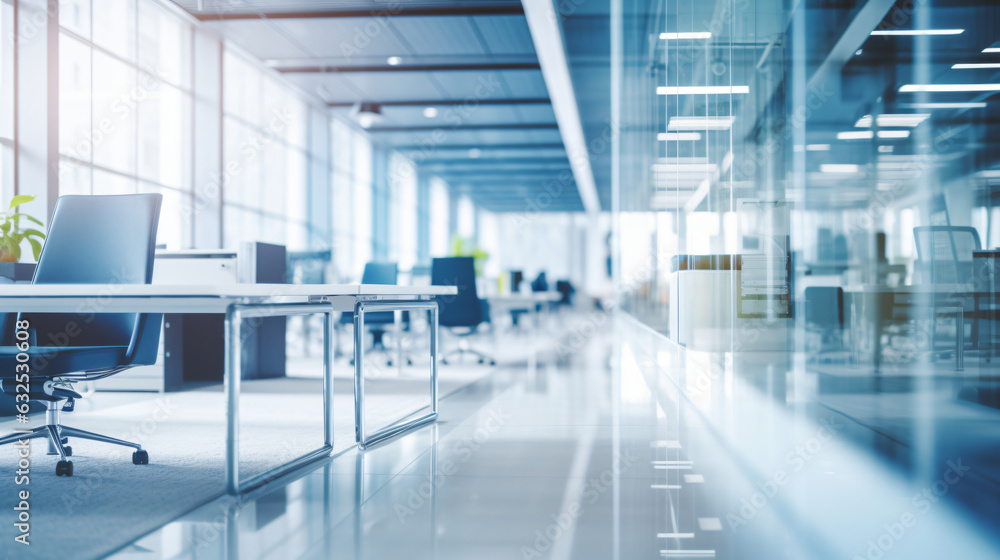 Blurry focus of a contemporary open-space office interior, can be used as a background. Wide panorama.
Generative AI. Blurry focus of a contemporary open-space office interior, can be used as a background. Wide panorama.
Generative AI.