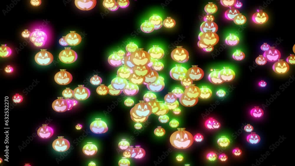 Halloween, Jack-o'-lanterns in the dark Halloween, Jack-o'-lanterns in the dark