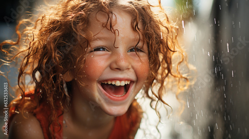 A beaming smile captured up close, reflecting genuine joy Generative AI © Denis Yevtekhov