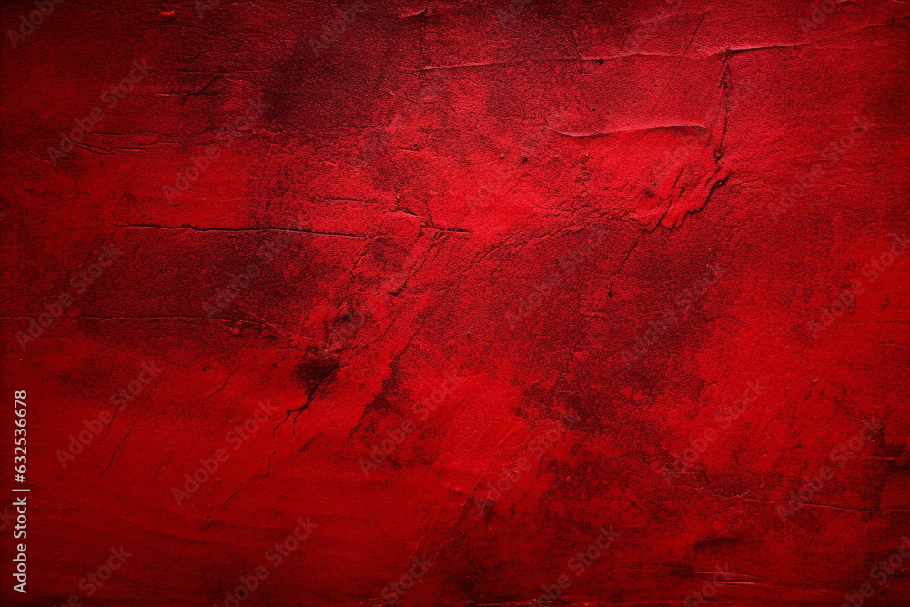 A dark red background with a textured surface, red texture background, Generative AI