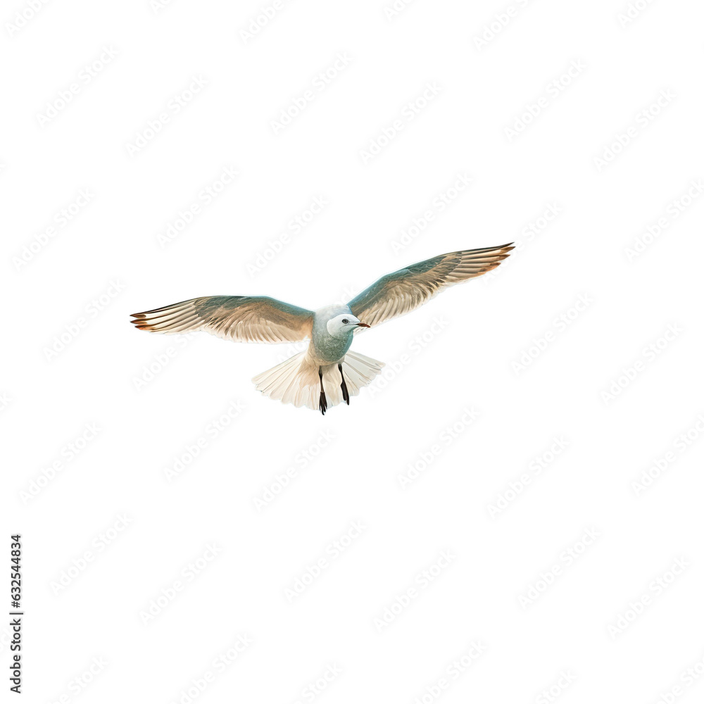 A seagull landing in the Baltic Sea A seagull landing in the Baltic Sea