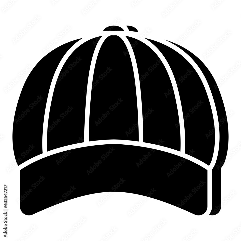 A unique design icon of p cap A unique design icon of p cap