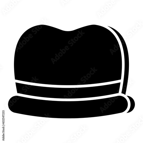 A unique design icon of hat