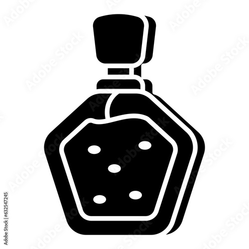 A unique design icon of perfume 