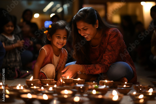 Community Bonding and Togetherness at Diwali Generative AI