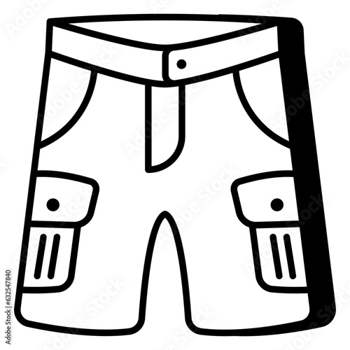 Perfect design icon of shorts 