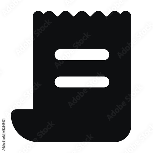 bank statement icon