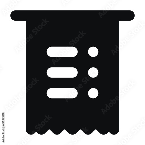 bank statement icon