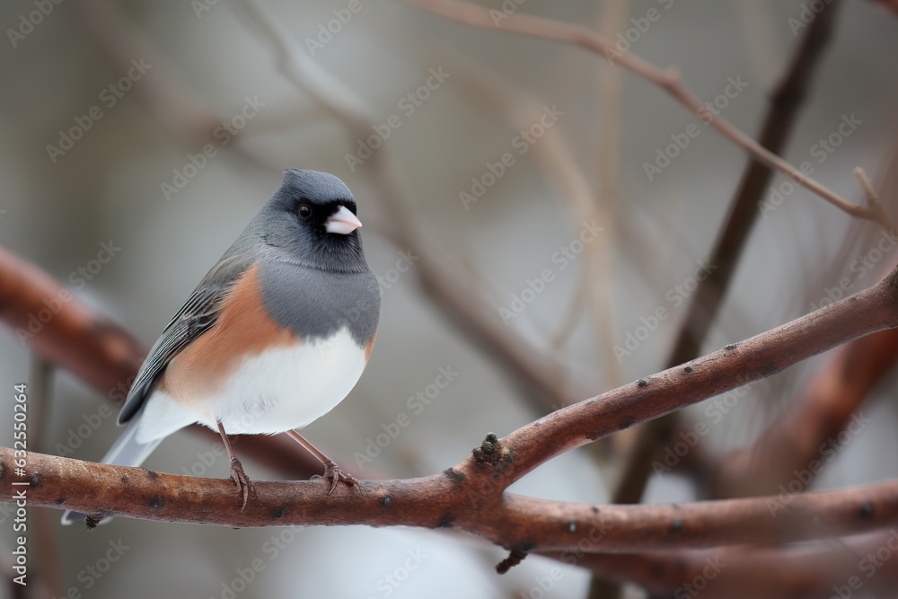 Enigmatic Dark-Eyed Junco: Avian Beauty in Focus Enigmatic Dark-Eyed Junco: Avian Beauty in Focus