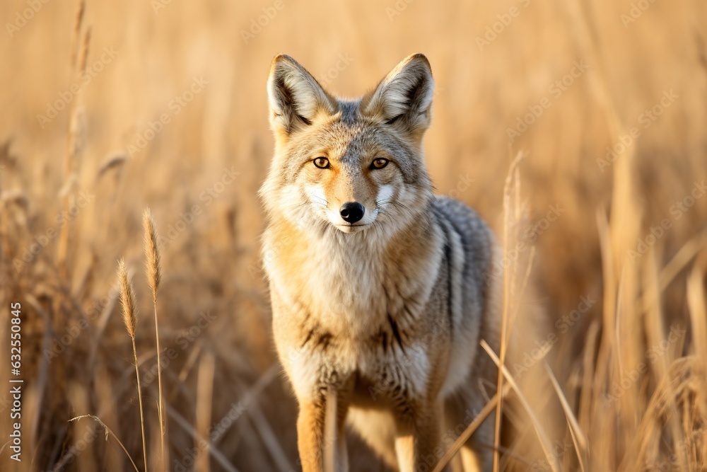 Elusive Coyote Beauty: Wilderness Capture Elusive Coyote Beauty: Wilderness Capture